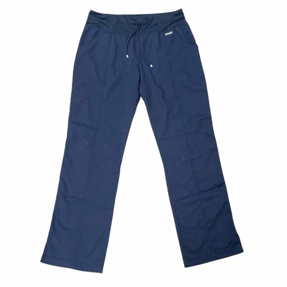Gray's Anatomy Scrub Pants Womens Medium Navy Active Straight Leg Work Uniform - Picture 1 of 11